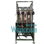 AC220V 50HZ 6.5KW Facial Mask Filling Machine With 0.7-0.85mpa Compressed Air