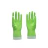 Buy cheap 12 Inches Green Household Rubber Gloves Flock Lined For House Work from wholesalers