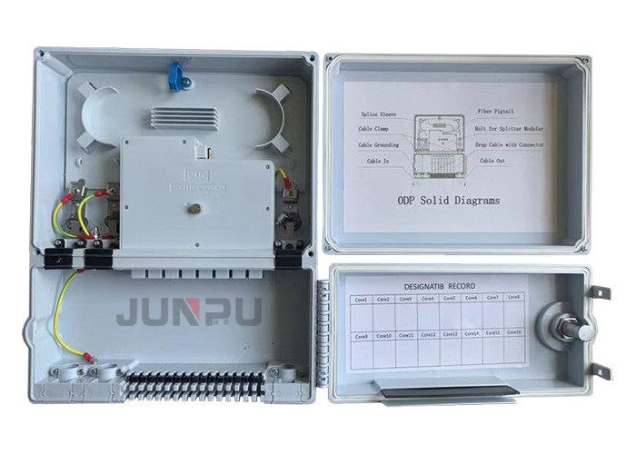 ABS Material Outdoor Fiber Optic Distribution Box with SC adapter