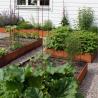 Buy cheap OEM Bottomless Corten Steel Planter Metal Raised Vegetable Beds from wholesalers