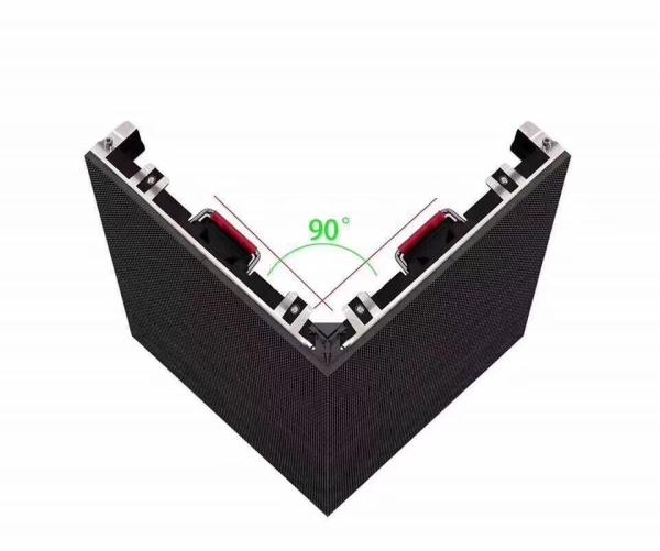 Buy cheap High Brightness 90 Degree Corner Outdoor Advertising LED Display With 10000hours Life Span from wholesalers