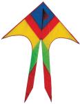 Nylon Material Delta Wing Kite 2-5bft Swing Range With Fiberglass Frame