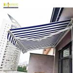 OUTDOOR FOLDING AWNING Customized Aluminum Alloy Full Cassette Motorized