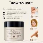 Private Label Skincare Natural Honey Tallow Beef Face Moisturizer Organic