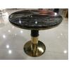 Buy cheap Round Customizable Marble Iron Coffee Table For Living Room from wholesalers