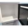 Buy cheap Modern Style Swing Door Slim Metal Storage Cabinet 4 Adjustable Foot from wholesalers