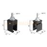 Buy cheap Black Plastic / Steel Conductor Rail System NSP-H19 Accessories Hanger from wholesalers