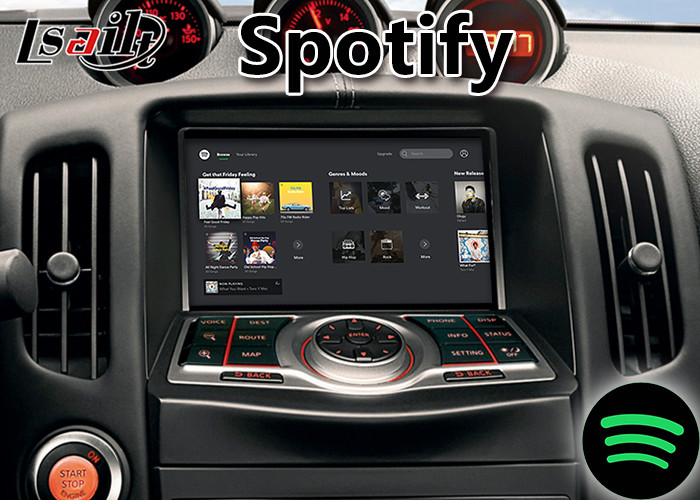 Lsailt 4 64GB Android Video Interface Multimedia Carplay For Nissan 370Z