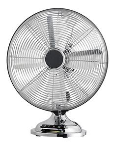 Buy cheap Electric 50HZ 16 Inch Antique Table Fan , Copper Powerful Retro Metal Desk Fan from wholesalers