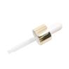 Buy cheap Anodized Gold Center Ring Plastic Bottle Dropper White Rubber Nipple Burette from wholesalers