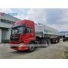 Buy cheap Tri Axle 25T 30T Hydraulic Livestock Feed Bulk Transport Semi Trailer from wholesalers