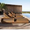 Buy cheap High Quality Villa Hand Woven Rope Teak Wood Sofa And Table Set from wholesalers