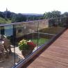 Buy cheap Floor Mount Frameless Glass Balustrade System Stainless Steel 304 / 316 from wholesalers