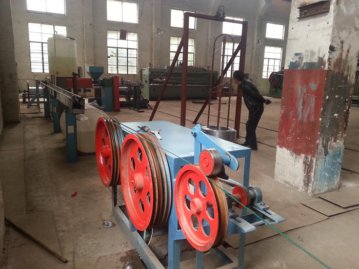 PVC Coating Gabion Mesh Machine for Wire Coated Anti-corrosive 4kw