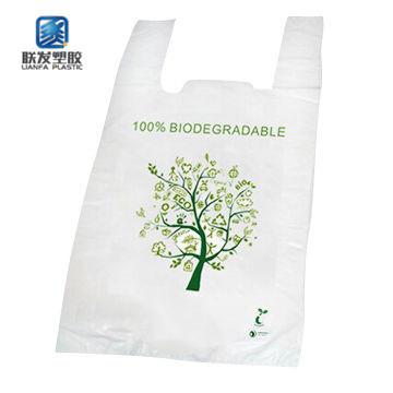 Buy cheap Plastic Compostable Shopping Bag 100% Biodegradable from wholesalers