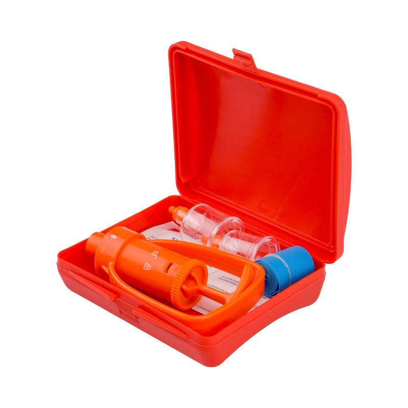 Snake Bees Bites First Aid For Hiking Camping Venom Extractor Kit Suction Pump