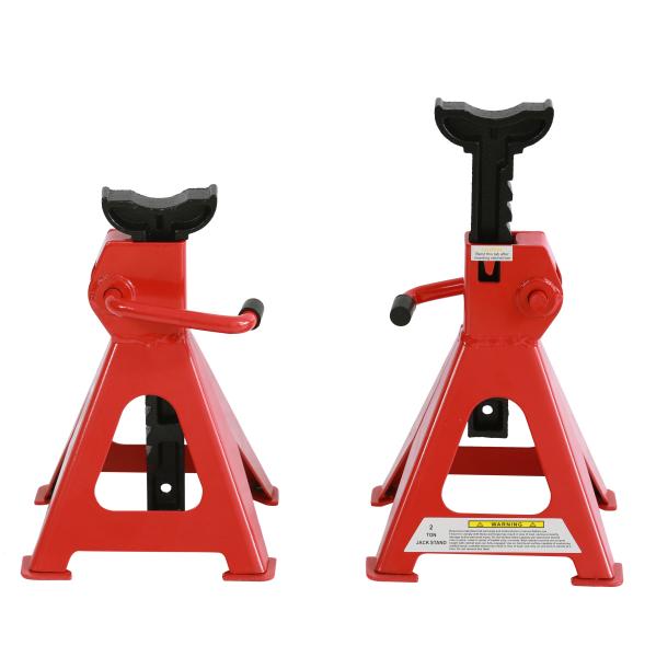 Buy cheap Steel 2000Kg Hydraulic Adjustable Axle Stands 2t Parking Stands Car Jack from wholesalers