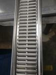3004 Material 1.5mm Thickness Radiator Header Plate Two Rows