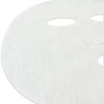 Skin Friendly Silky Wing Face Mask Sheet Material 25gsm