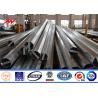 Buy cheap Tapered Octagonal Cctv Galvanized Metal 33kv Utility Power Poles from wholesalers