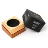 Buy cheap Black Cosmetic Packaging Boxes With Gold Foil Logo White Interior from wholesalers
