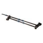 3K Weave Carbon Fiber Telescopic Poles Anti Corrosion Low Thermal Expansivity