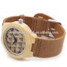 Buy cheap High Quality Women's Design Brand Luxury Wooden Wood Bamboo Watches With Real Leather Quartz Watch Wristwatch from wholesalers