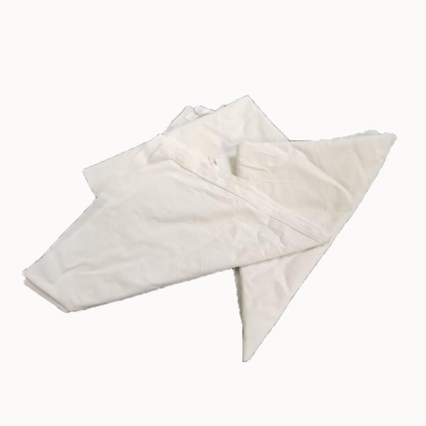 Buy cheap Marine Cleaning White Bed Sheet Recycled Cotton Rags 49*49cm from wholesalers