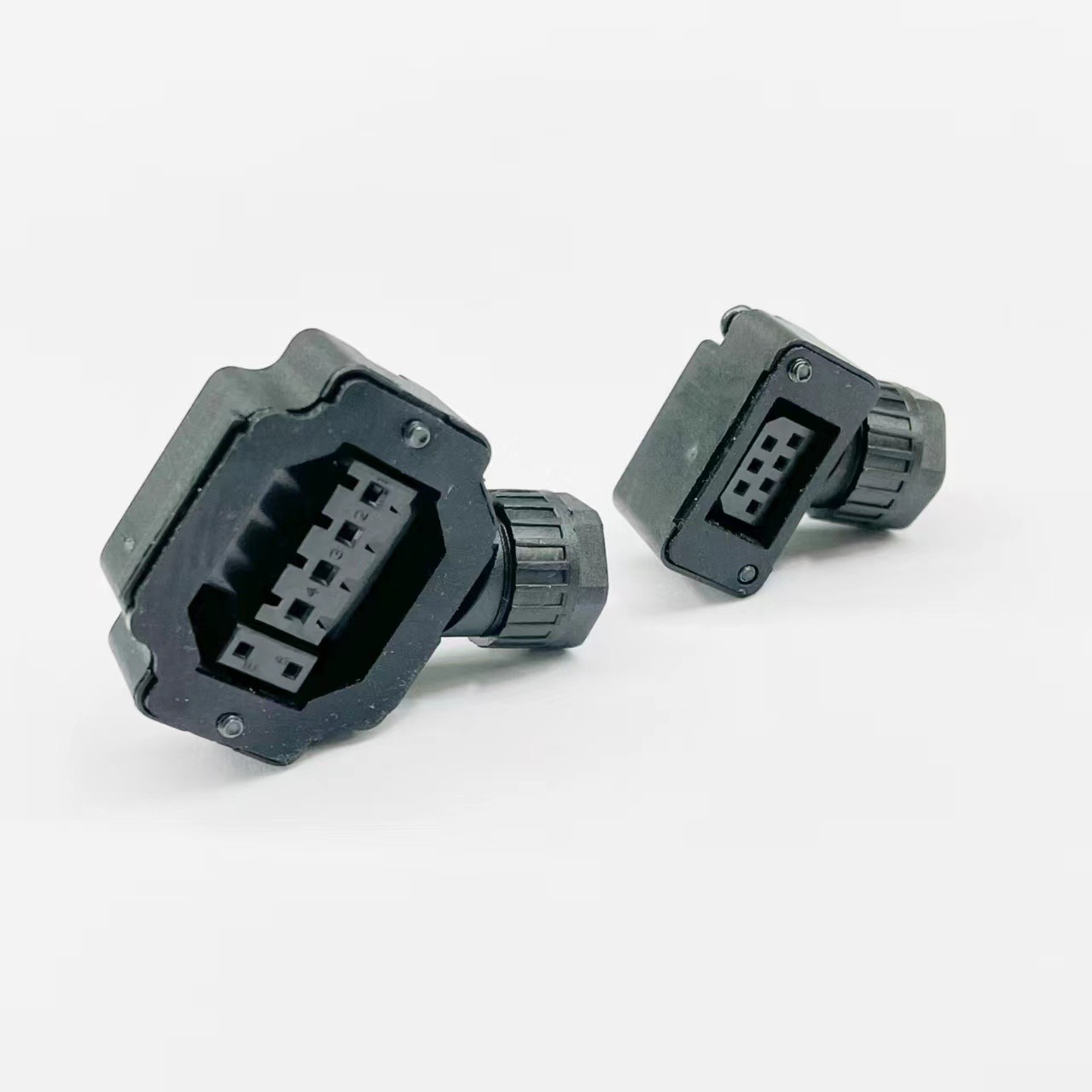 6pin 7pin Inovance Similar Servo Motor Connectors 100V Voltage Rating SDC 06 07