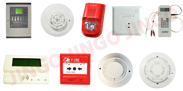Addressable fire detection alarm 24V systems heat detector sensor