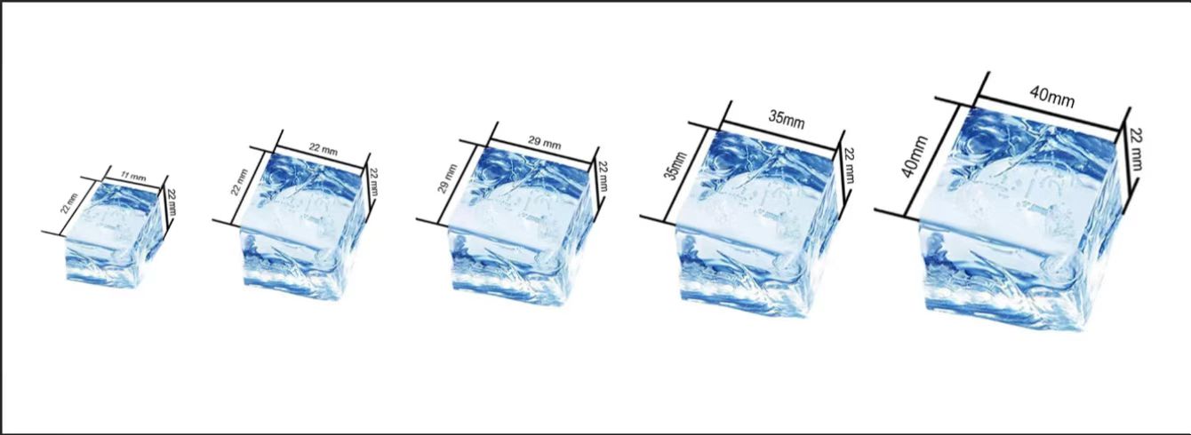 350KG Ice Storage Capacity 5T/24H Industrial Ice Cube Maker Machine for Manufacturing