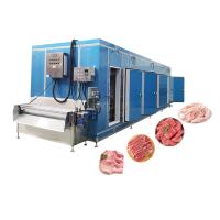 Buy cheap Food Quick Frozen Machine 220V 380V Blast Freezer Small IQF Tunnel Freezer product