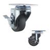 Buy cheap 75mm Soft Wheel Swivel Brake TPR Medium Duty Casters 176lbs Capacity from wholesalers