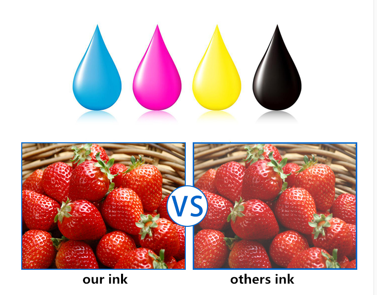 Waterproof Printing Machine Accessories Eco Friendly UV Ink For Inkjet Printer