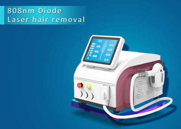 Buy cheap 12 * 20mm Big Spot Size Laser Hair Removal Equipment White Color 1 Year Warranty from wholesalers