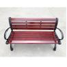 Buy cheap Wearproof 1400*560*800mm Cast Iron And Wood Garden Bench from wholesalers