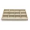 Buy cheap Manmade Jewelry Organizer Trays 35*25*2.5cm Dimension Customized Compartment Trays from wholesalers