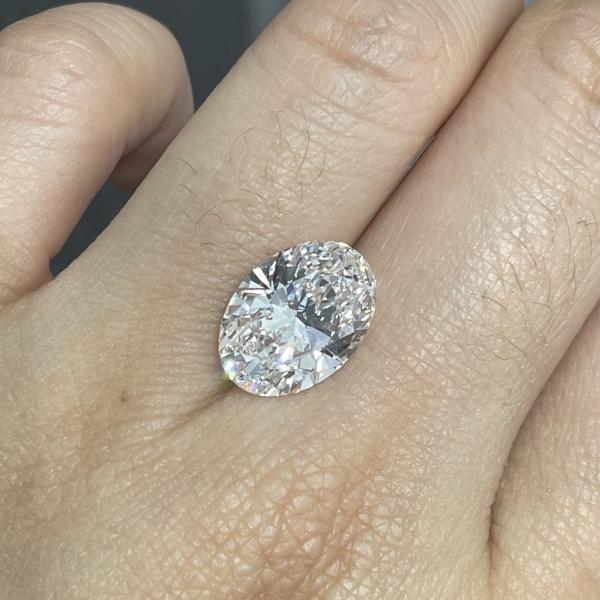 Buy cheap 1.07ct Loose Synthetic Diamond CVD Oval Shaped Brilliant Cut Jewelry from wholesalers