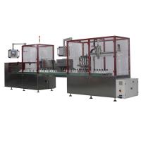 Buy cheap 50 Pieces / Min Auto Lotion Filling And Capping Machine , product Length 70 product