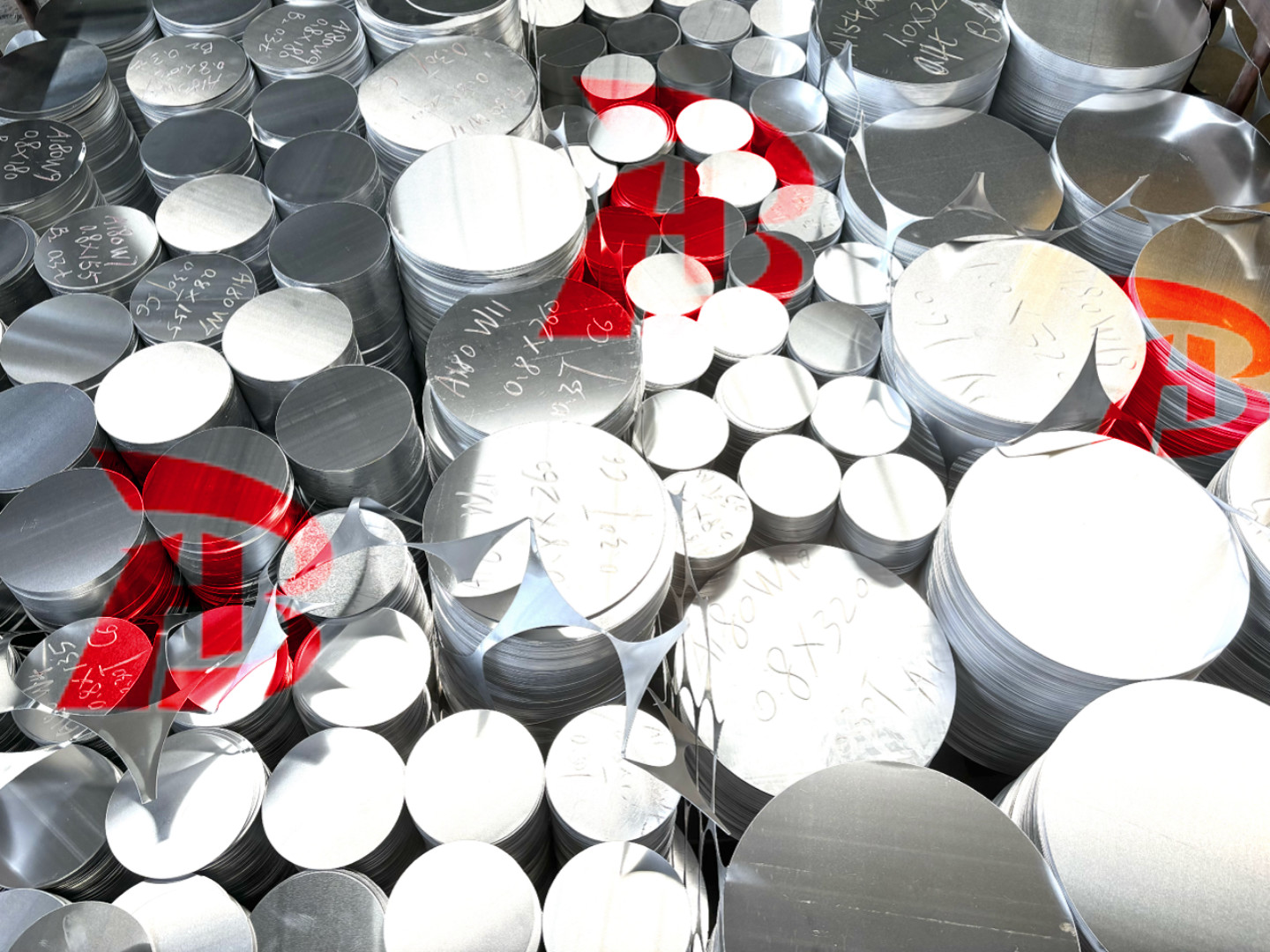 Aluminum Discs Circles Cut To Size For Reflective Sign Boards,Road Furniture,Utensils
