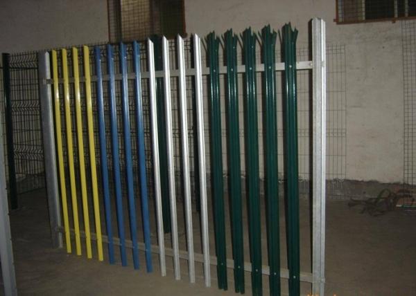 Buy cheap Powder Coated Metal Palisade Fencing Gate Europe Type With 2-3.0mm Thickness Pale from wholesalers