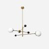 Buy cheap Nordic restaurant personality designer creative simple bedroom Orbital 3-Tier Chandelier(WH-MI-198) from wholesalers