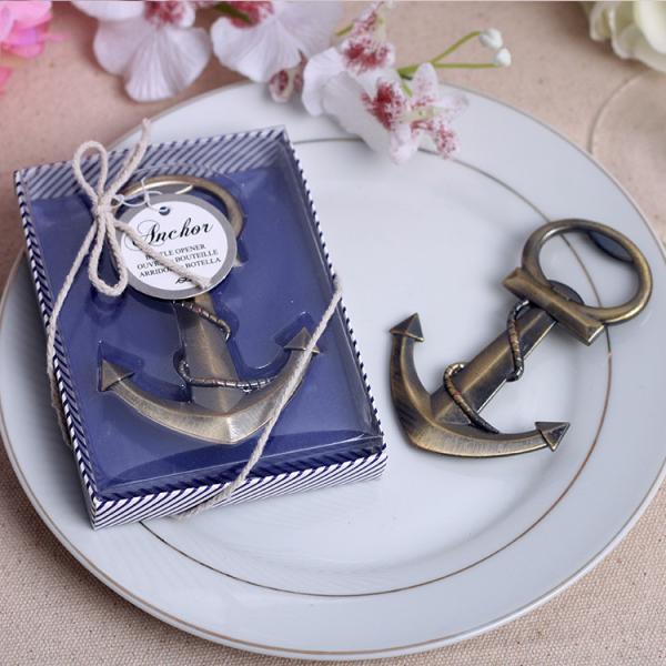 Buy cheap Anchor Nautical Theme Wedding Favor Bottle Openers from wholesalers