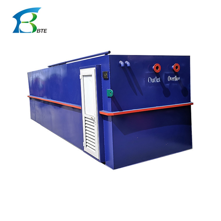 Containerized Household Grey Black Waste Water Treatment Plant for Domestic Buried Underground Sewage Treatment