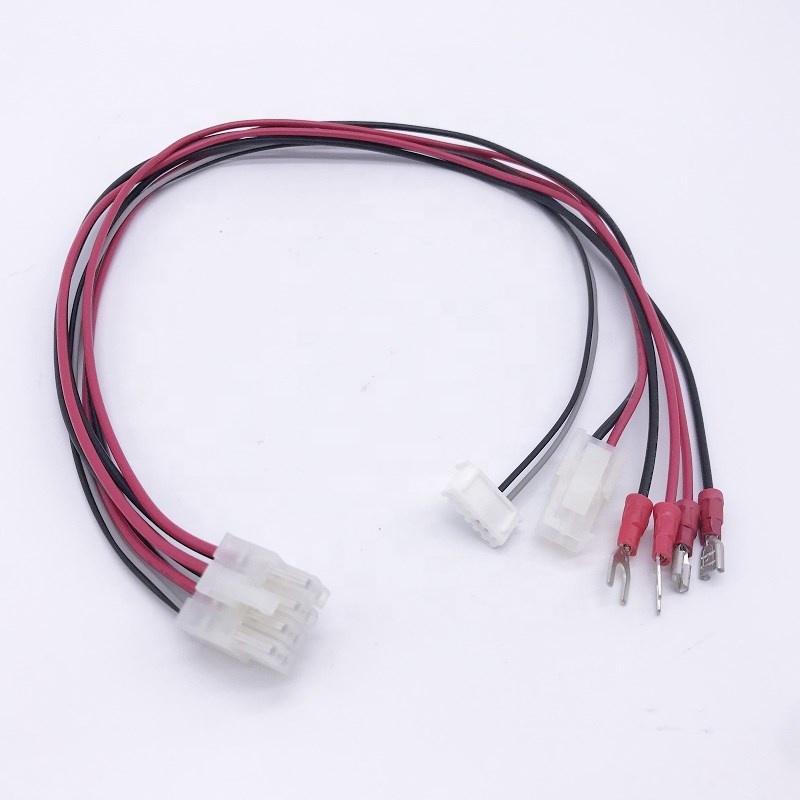 Plastic Wire Harness for JST SH 2 Pin 4 Pin Custom Cable Assembly and Auto Connector