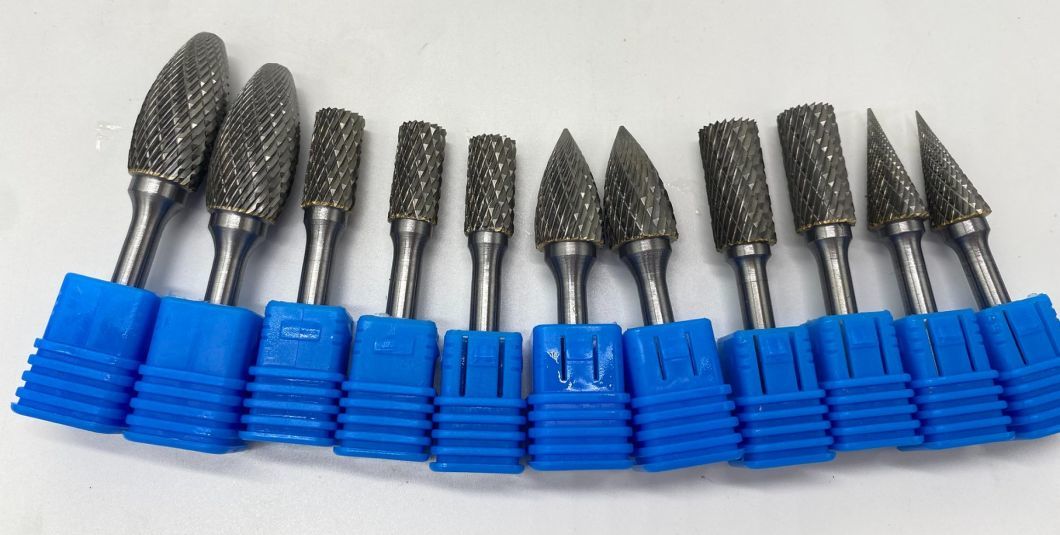 Chinese Factory Hot Sale Cutting Carbide Burrs Tungsten Carbide Rotary with Cylindrical Head
