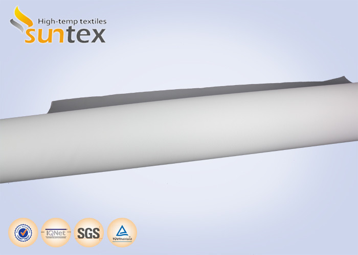 High Temperature PU Coated Fiberglass Fabric 0.41mm For Removable Insulation Pads