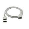 Buy cheap Bis Vista Bilateral 10Pin EEG Monitor Adapter Cable 4 Electrodes Gray Color from wholesalers