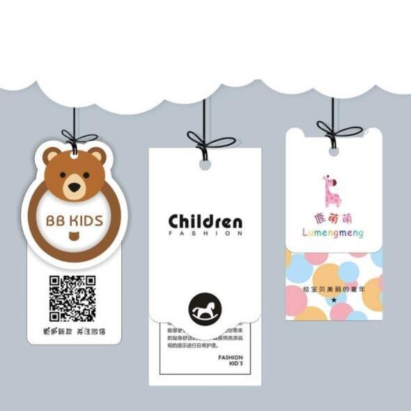 Buy cheap Children'S Clothing Printed Hang Tags Flexo printing Environmental Friendly from wholesalers