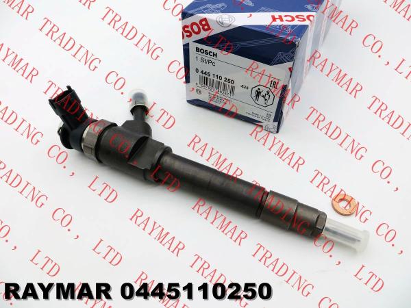 BOSCH Genuine common rail fuel injector 0445110250 for Mazda BT-50 WLAA-13-H50,